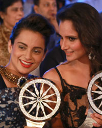 Kangana Ranaut and Sania Mirza Kangana Ranaut and Sania Mirza
