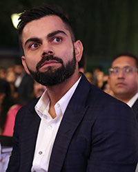 Virat Kohli at CNN NEWS18 Indian of The Year Awards 2017