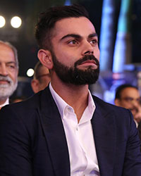 Virat Kohli at CNN NEWS18 Indian of The Year Awards 2017