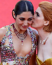 Actress Golshifteh Farahani and director Eva Husson