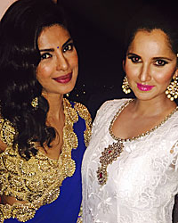 Priyanka Chopra and Sania Mirza Priyanka Chopra and Sania Mirza