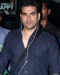 Arbaaz Khan at Celebrities at Arpita Khan`s Marriage