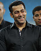 Salman Khan at Celebrity Cricket League 3