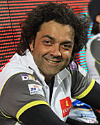Bobby Deol at Celebrity Cricket League 3