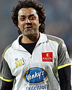 Bobby Deol at Celebrity Cricket League 3