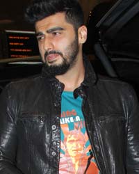 Arjun Kapoor at Celebs Depart for IIFA 2015