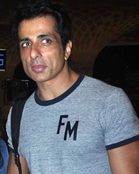 Sonu Sood at Celebs Depart for IIFA 2015