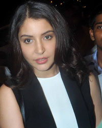 Anushka Sharma at Celebs Depart for IIFA 2015