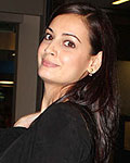 Diya Mirza at Celebs Leave for IIFA 2012