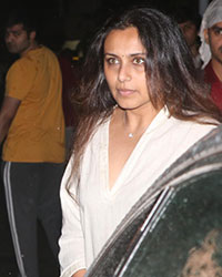 Rani Mukherjee at Celebs Pay Last Respects to Shashi Kapoor