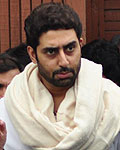 Abhishek Bachchan at Celebs Pay Tribute to Rajesh Khanna