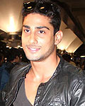 Prateik Babbar at Celebs Return From IIFA 2012