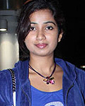 Shreya Ghoshal at Celebs Return From IIFA 2012