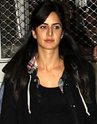 Katrina Kaif at Celebs Return From TOIFA