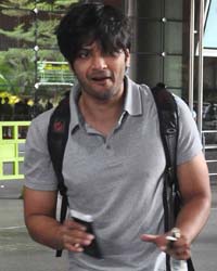 Ali Fazal at Celebs Return from AIBA