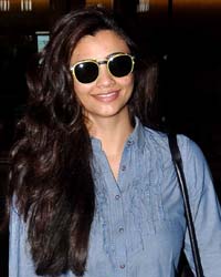 Daisy Shah at Celebs Return from AIBA