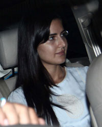 Katrina Kaif at Celebs Snapped at Karan Johar House