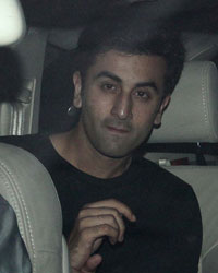 Ranbir Kapoor at Celebs Snapped at Karan Johar House