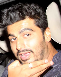 Arjun Kapoor at Celebs Spotted at Karan Johars House