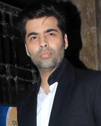 Karan Johar at Celebs Spotted at Pali Residency Restaurant