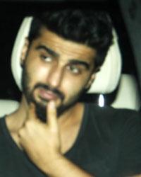 Arjun Kapoor at Celebs Spotted at Ranbir Kapoor`s House