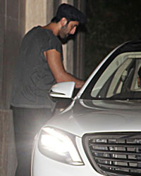 Ranbir Kapoor at Celebs Spotted at Ranbir Kapoor`s House