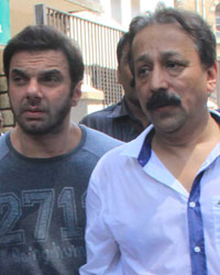 Sohail Khan and Baba Siddique