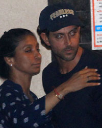 Hrithik Roshan at Celebs Throng Salman`s Residence