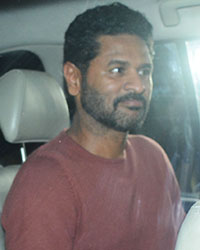 Prabhu Deva at Celebs Visit Galaxy Apartment to Welcome Salman