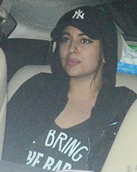 Sonakshi Sinha at Celebs Visit Galaxy Apartment to Welcome Salman