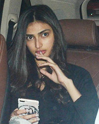 Athiya Shetty at Celebs Visit Galaxy Apartment to Welcome Salman