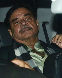 Shatrughan Sinha at Celebs Visit at Salman Khan`s House