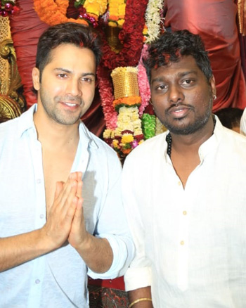 Varun Dhawan and Atlee Kumar Varun Dhawan and Atlee Kumar