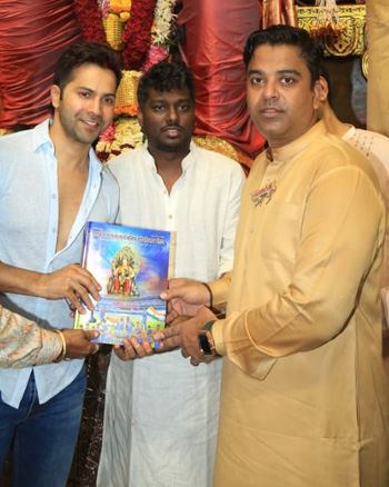 Varun Dhawan and Atlee Kumar Varun Dhawan and Atlee Kumar