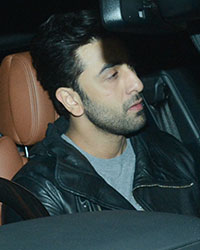 Ranbir Kapoor at Celebs at SRK Party