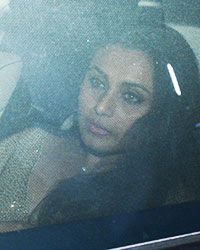 Rani Mukherjee at Celebs at SRK Party