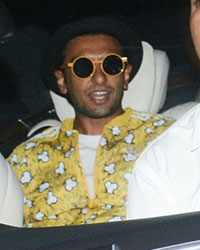 Ranveer Singh at Celebs at SRK Party