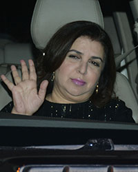 Farah Khan at Celebs at SRK Party