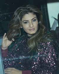 Raveena Tandon at Celebs at SRK Party