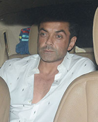 Bobby Deol at Celebs at SRK Party