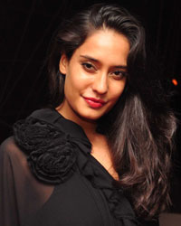 Lisa Haydon at Charity Art Auction