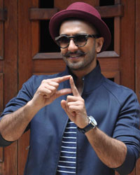 Ranveer Singh at DDD Team Spotted at Mehboob Studio