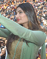 Athiya Shetty at Dahi Handi Celebrations 2015