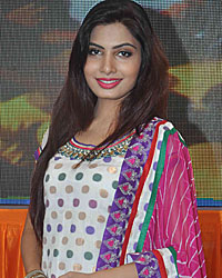 Akanksha Puri at Dahi Handi Celebrations 2015