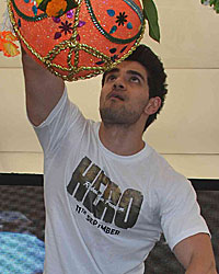 Sooraj Pancholi at Dahi Handi Celebrations 2015