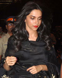 Deepika Padukone at Deepika Visits Siddhivinayak Temple