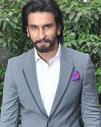 Ranveer Singh at Deepika and Ranveer Promote Ram Leela