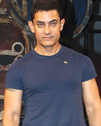 Aamir Khan at Dhoom Machale Dhoom Song Unveiled