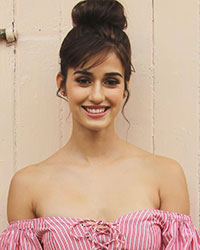 Disha Patani at Disha Patani and Tiger Shroff Promote Baaghi 2