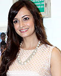 Diya Mirza at Diya Mirza Unveils The Bodyshop Coconut Hair Oil